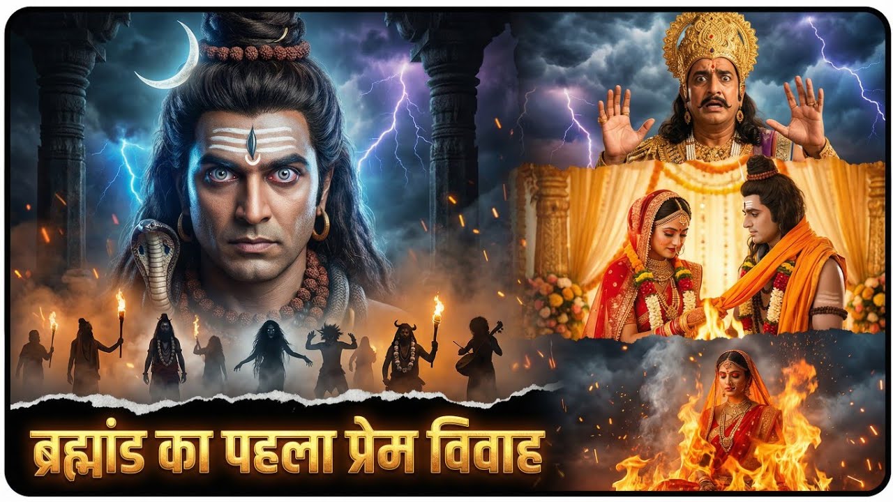 The Epic Story of Shiva & Sati: प्रेम, बलिदान और विनाश | Daksha Yagya