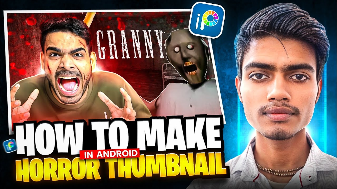 How to make  Horror Thumbnails in Ibis Paint X: Step-by-Step Tutorial