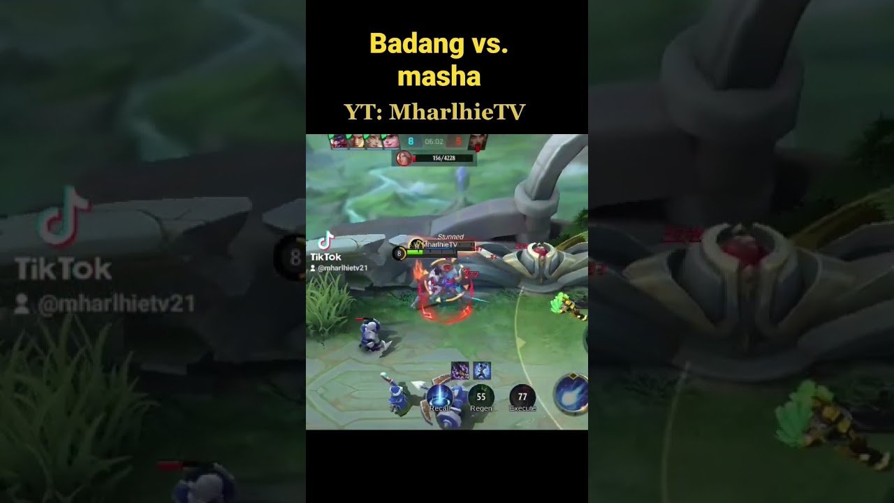 Badang vs. masha on xp lane 