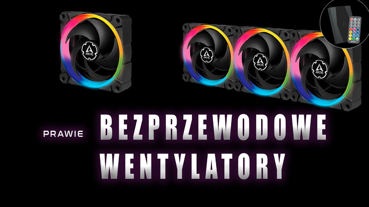 Arctic Bionix P120 A-RGB - wentylatory prawie bezprzewodowe - test