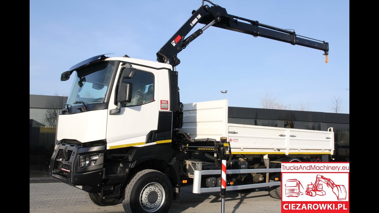 Renault K460 4x4 HIAB 158 / 10m / 5.9T / 2018