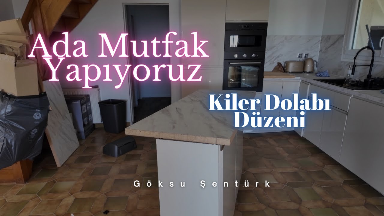KİLER DOLABI DÜZENİ | Ada Mutfak Yapıyoruz! 🔨 Zalando Alışverişi 🛍️
