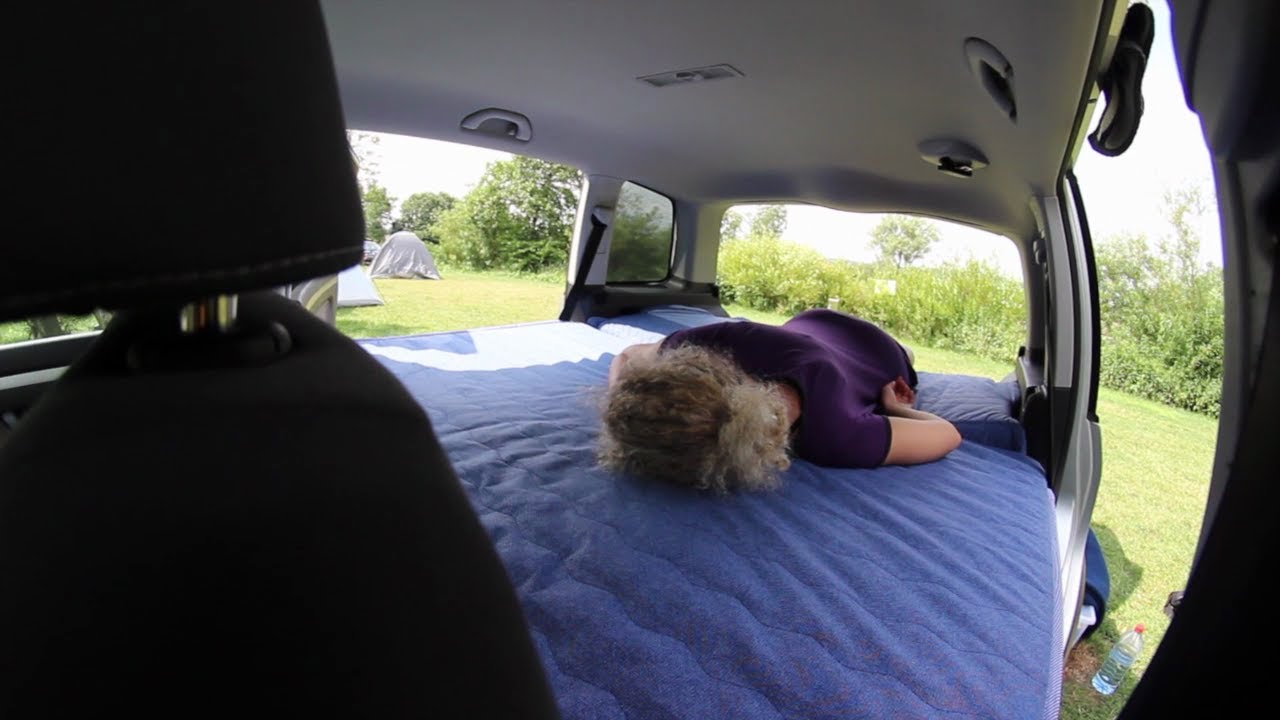 DIY Camping Bed for VW Touran