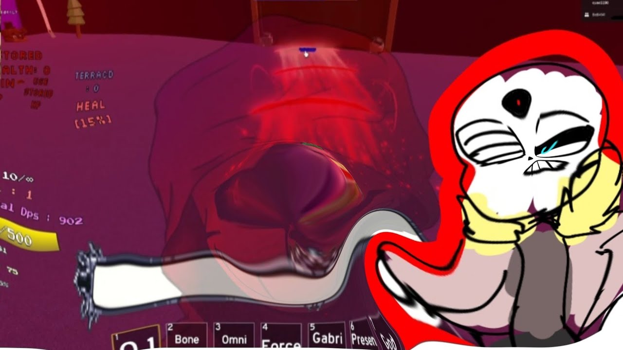 Beating Avenge sans with Omnipotent UT:SOBRE