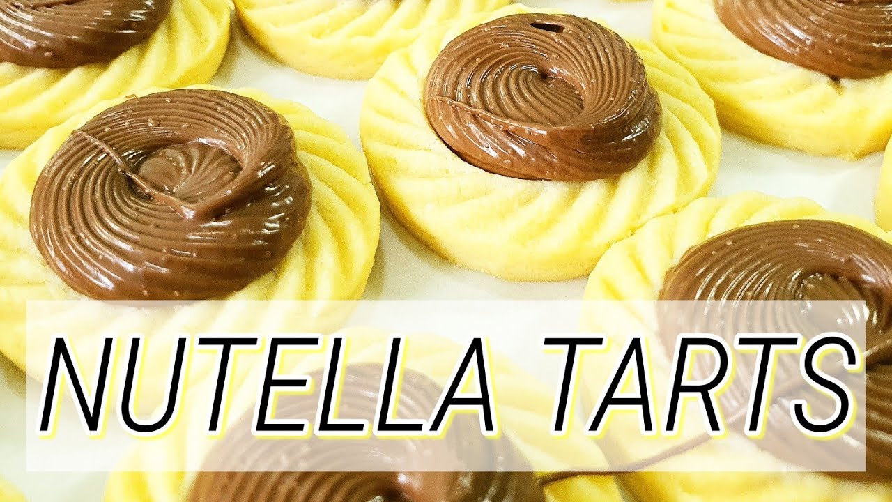 BAKE-IT-YOURSELF #3: EASY NUTELLA TARTS RECIPE