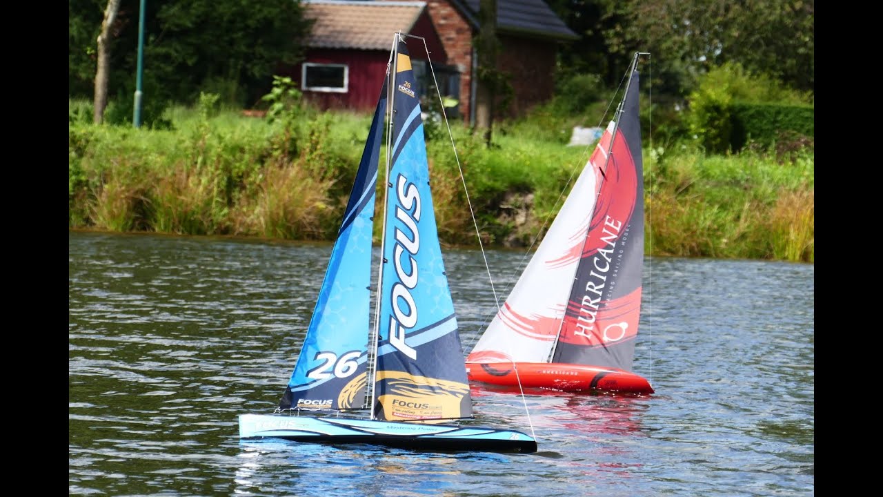 R/S-Segeln am Grossen Meer (Ostfriesland). Boote: Modster SR100 Hurricane und Amewi  Focus 3