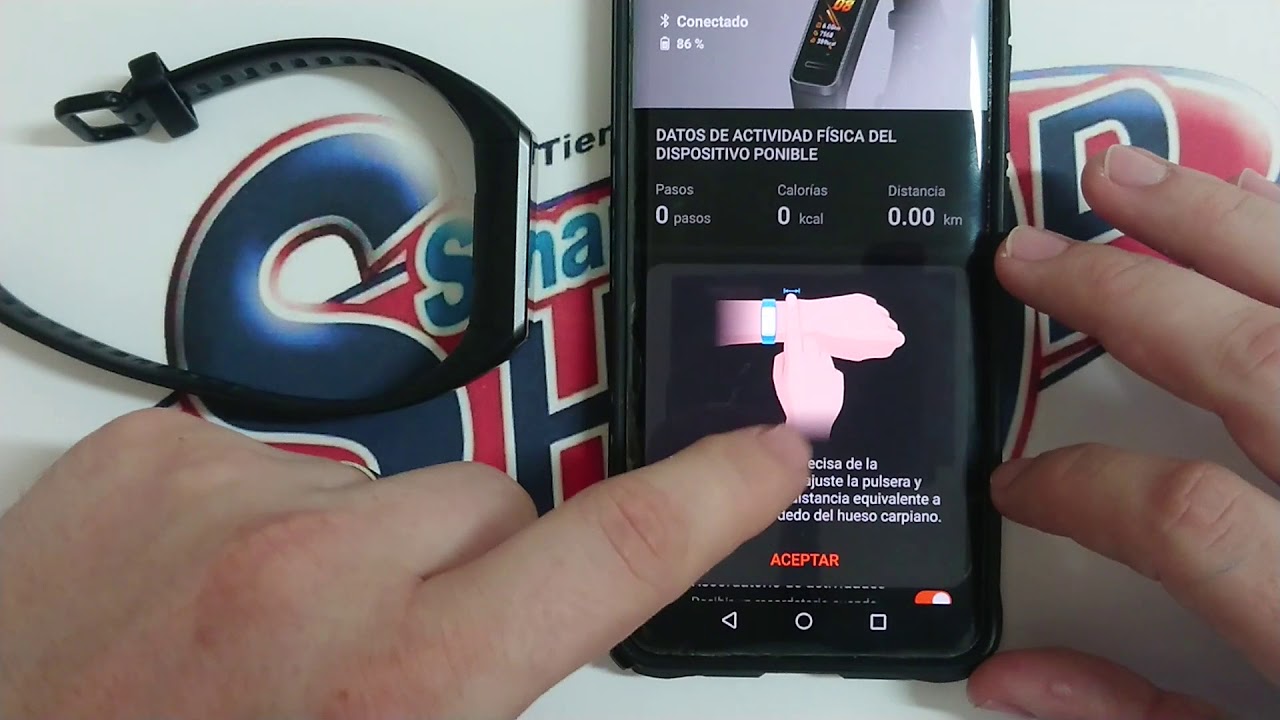 APRENDE A VINUCLAR LA HUAWEI BAND 4 A TU CELULAR