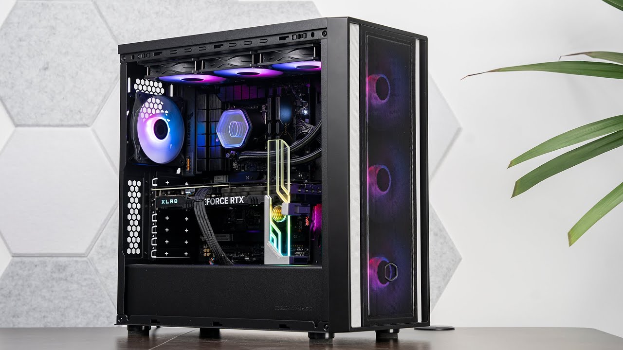 Cooler Master MasterBox 600 và MASTERLIQUID 360 CORE SI lên dàn PC khỏe, đẹp và mát