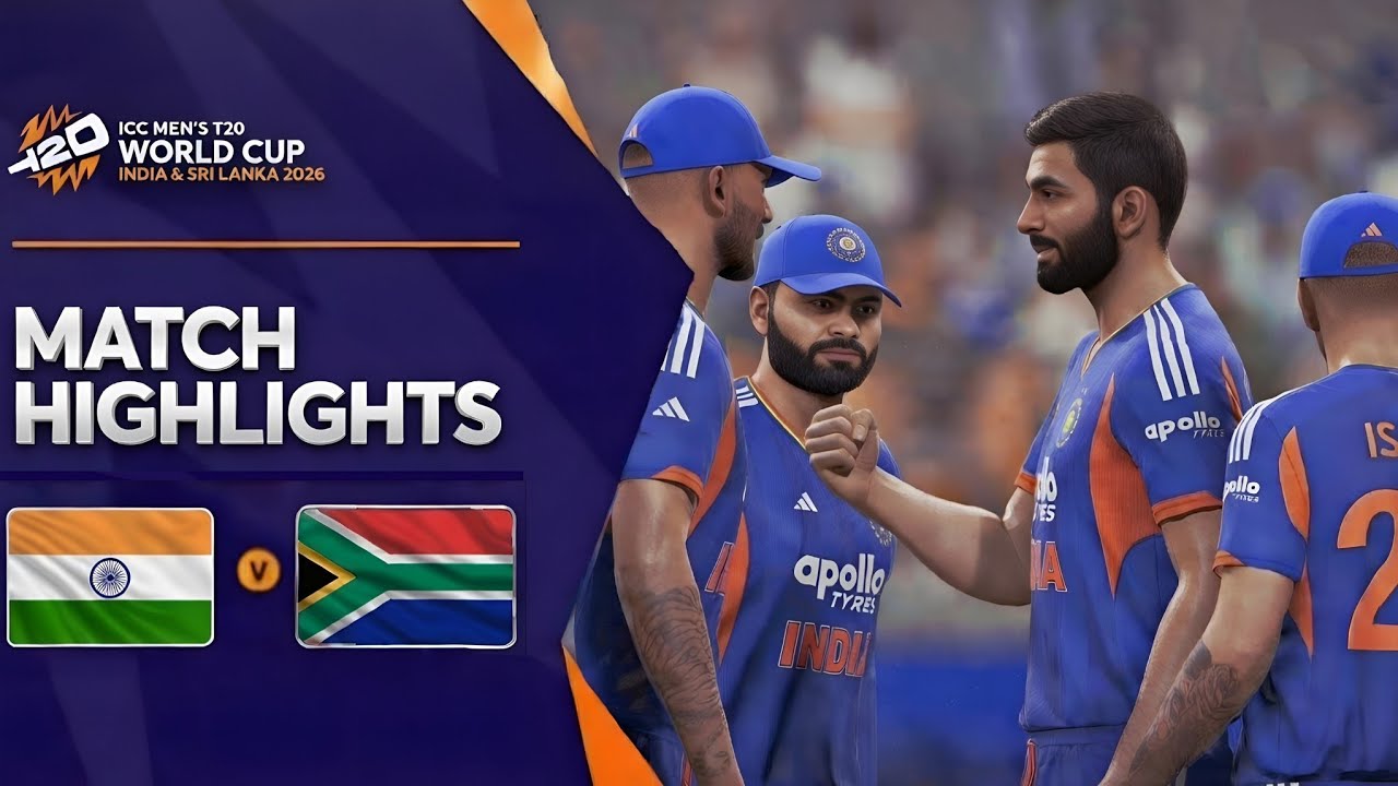 India 🇮🇳 vs South Africa 🇿🇦 | ICC Men's T20 World Cup 2026 | HIGHLIGHTS | #cricket26 
