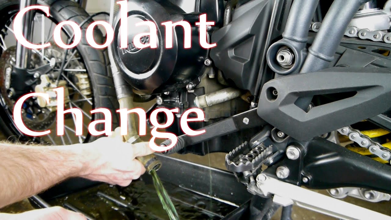 Tiger 800 - Coolant change