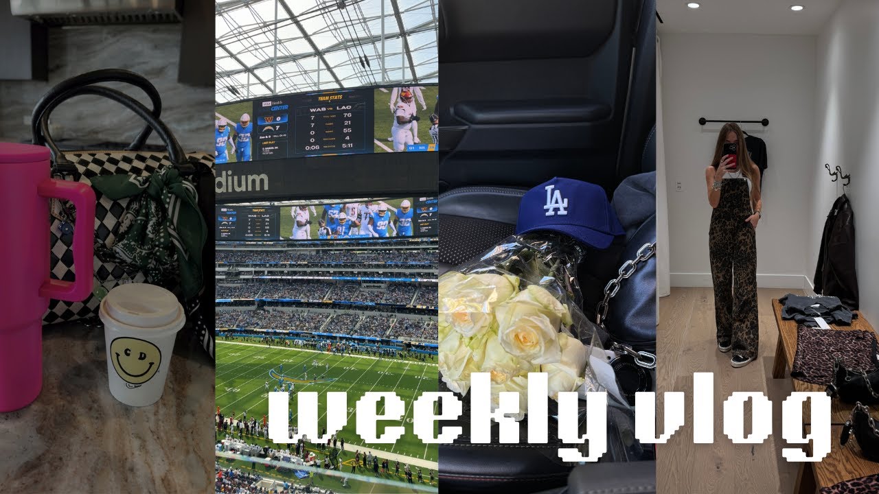 weekly vlog: chargers game, my birthday, and bronco mods