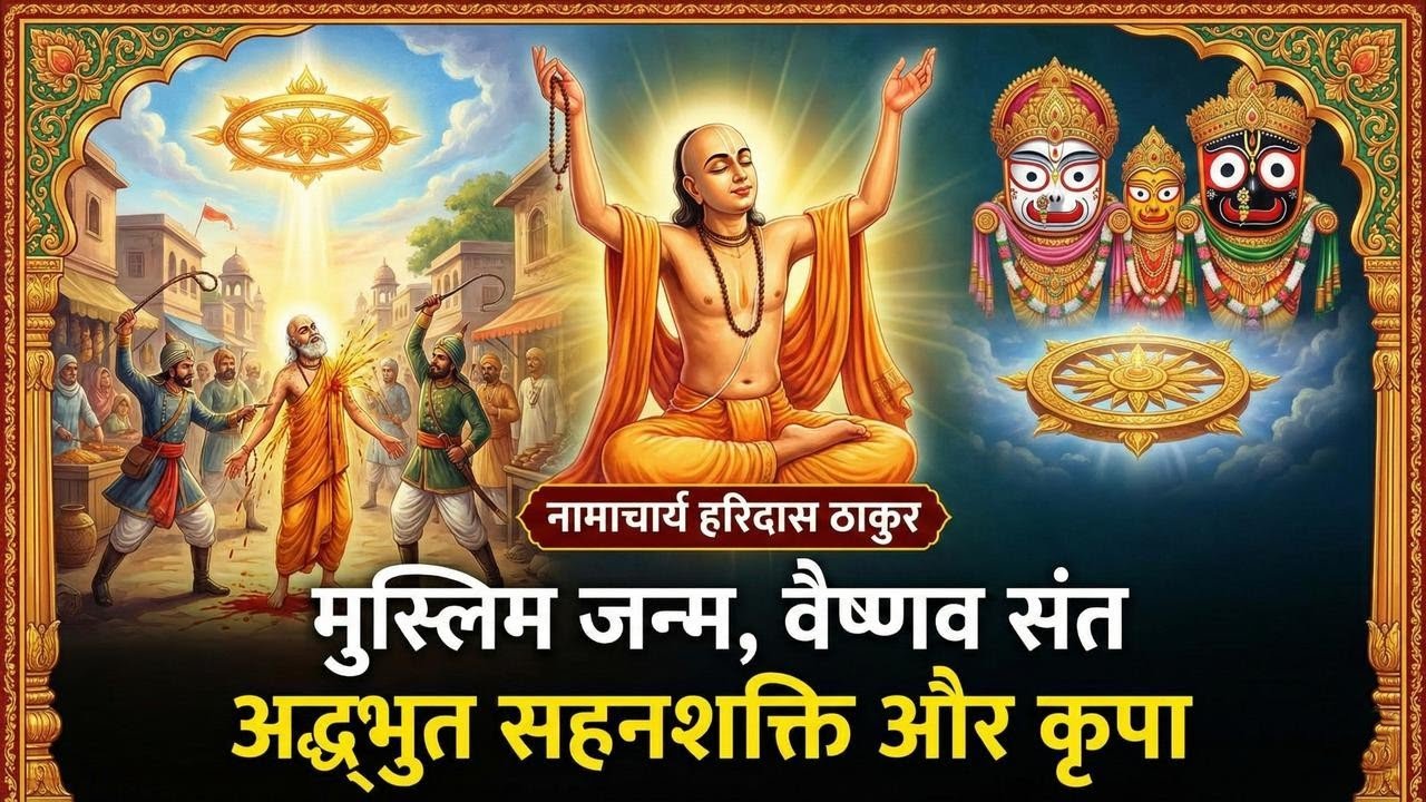 कोड़ों के बीच गूंजा हरिबोल | नामाचार्य हरिदास ठाकुर की अद्भुत कथा