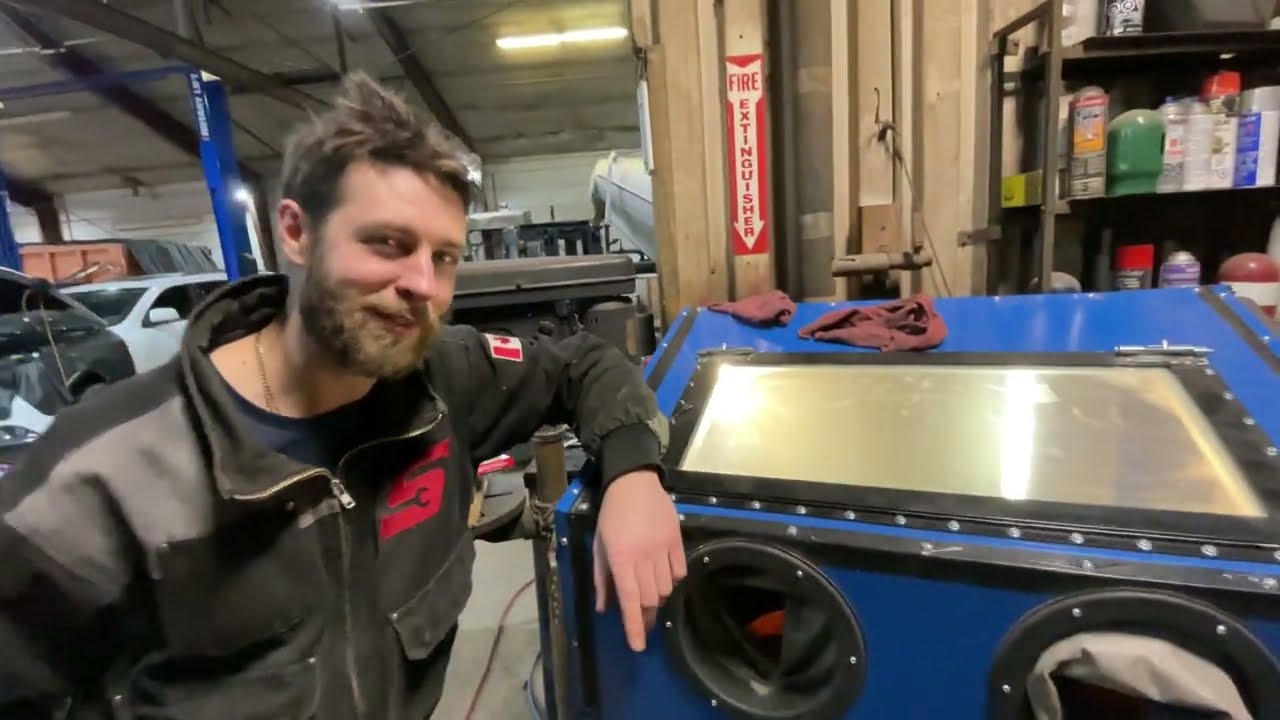 Modifications / Upgrades To Princess Auto/Harbour Freight / Machine Mart Sand Blaster Part 1