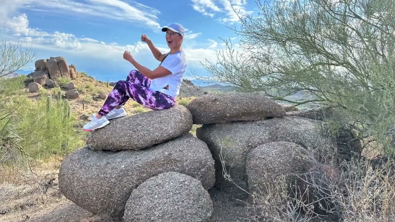Природа Аризоны. Pinnacle peak park, Scottsdale, Arizona, October 2023