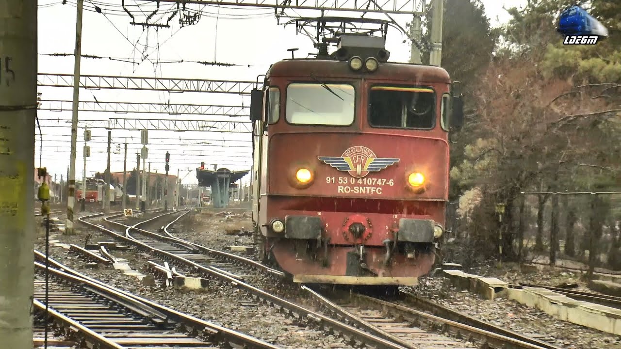 Trenuri în Gara Bistrița Nord 🚊🚂🚅 Trains in Bistrița Nord Station - 03 March 2025