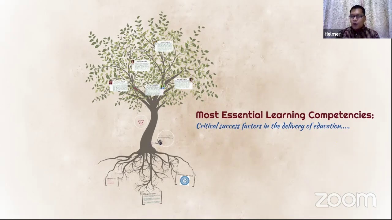 Most Essential Learning Competencies (MELC) with Dr. Helmer Montejo
