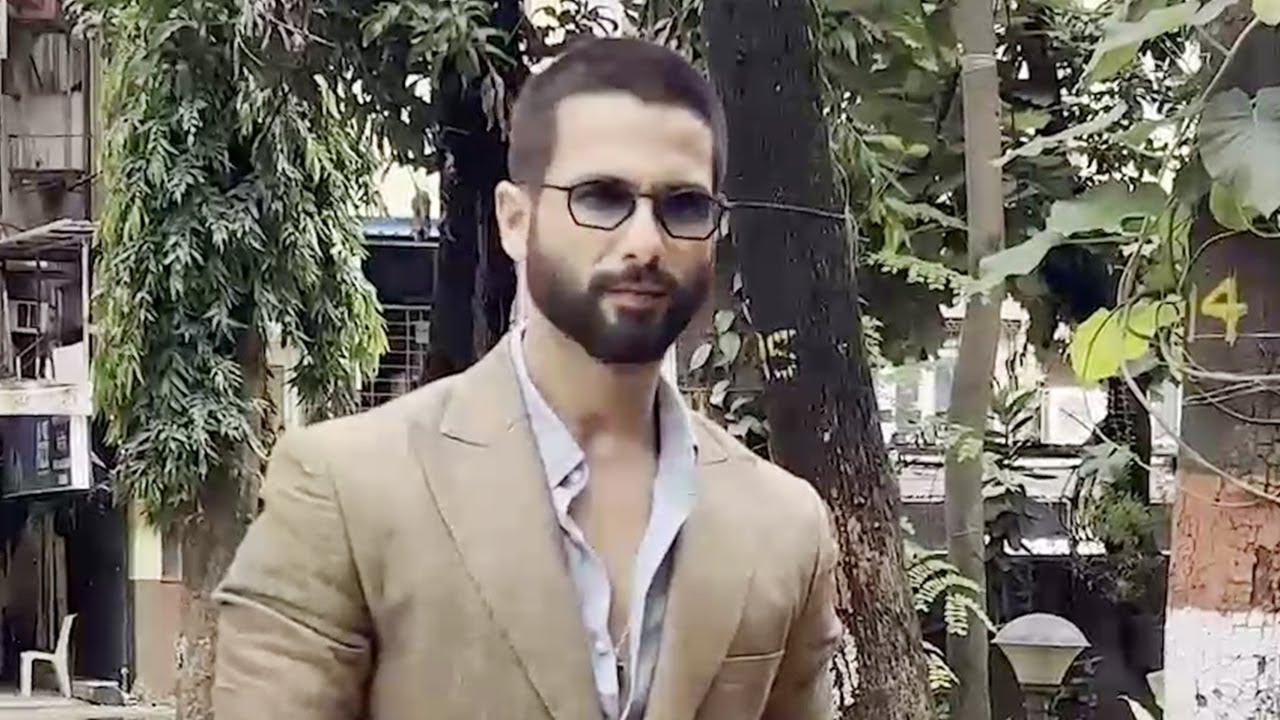 Shahid Kapoor Exudes Dapper Charm in Recent Bandra Sighting