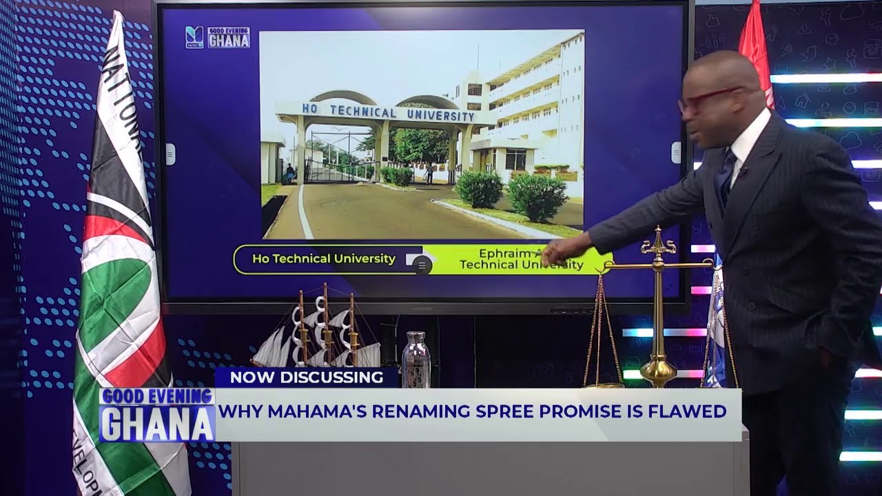 Why President Mahama's renaming spree promise is flawed...