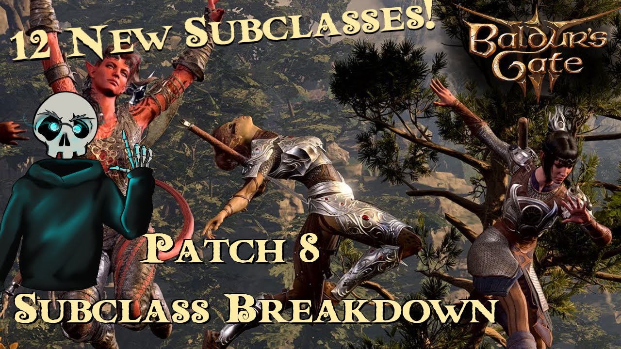 BG3 Patch 8 New Subclasses Overview and Predictions.