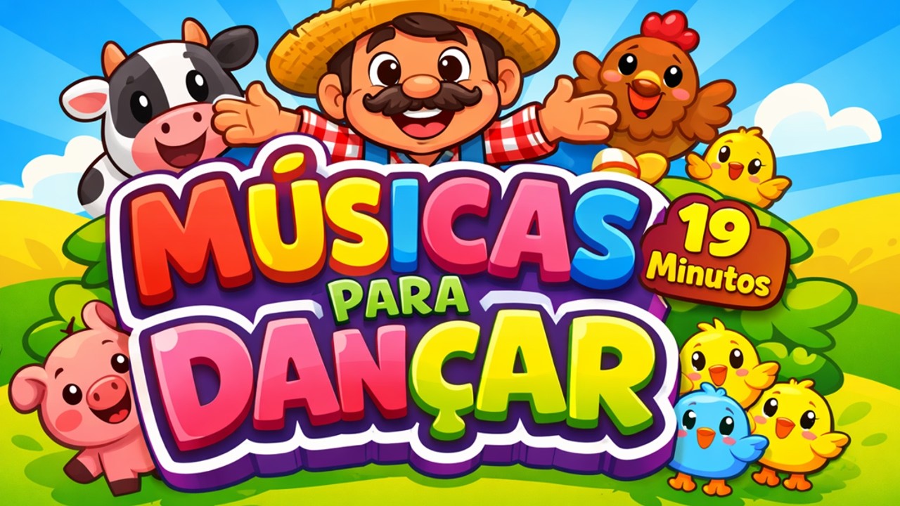Na Fazendinha do Seu Juca 🌾🐷 | 19 Minutos de Música para Dançar