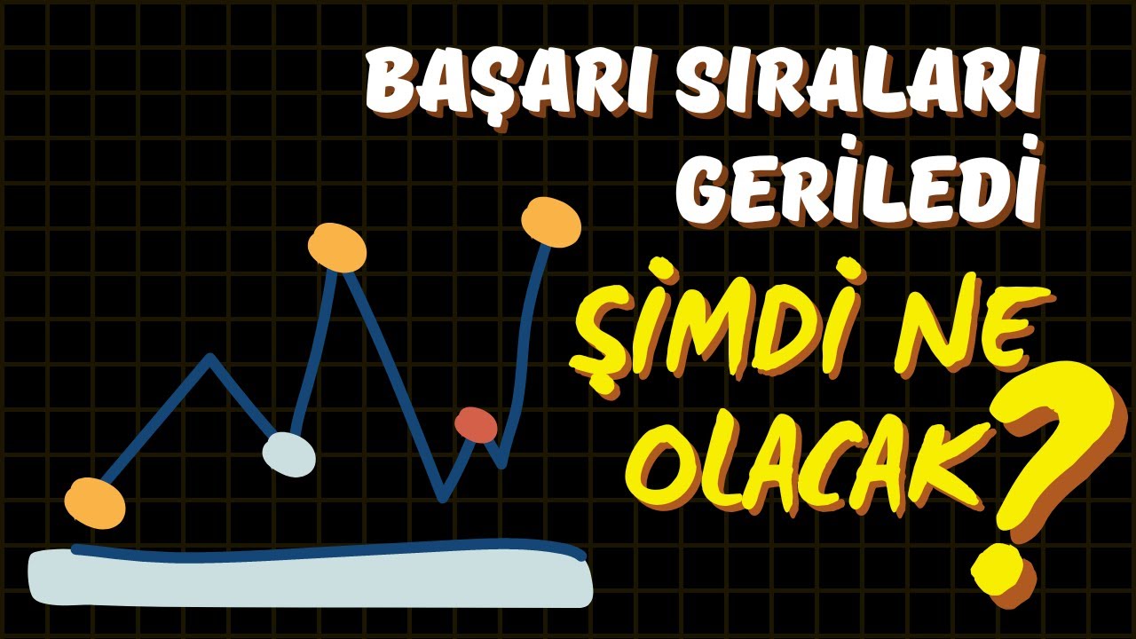 Başarı sıraları geriledi, PEKİ ŞİMDİ NE OLACAK? | Suat Aşcı #2022tercih #2022yks