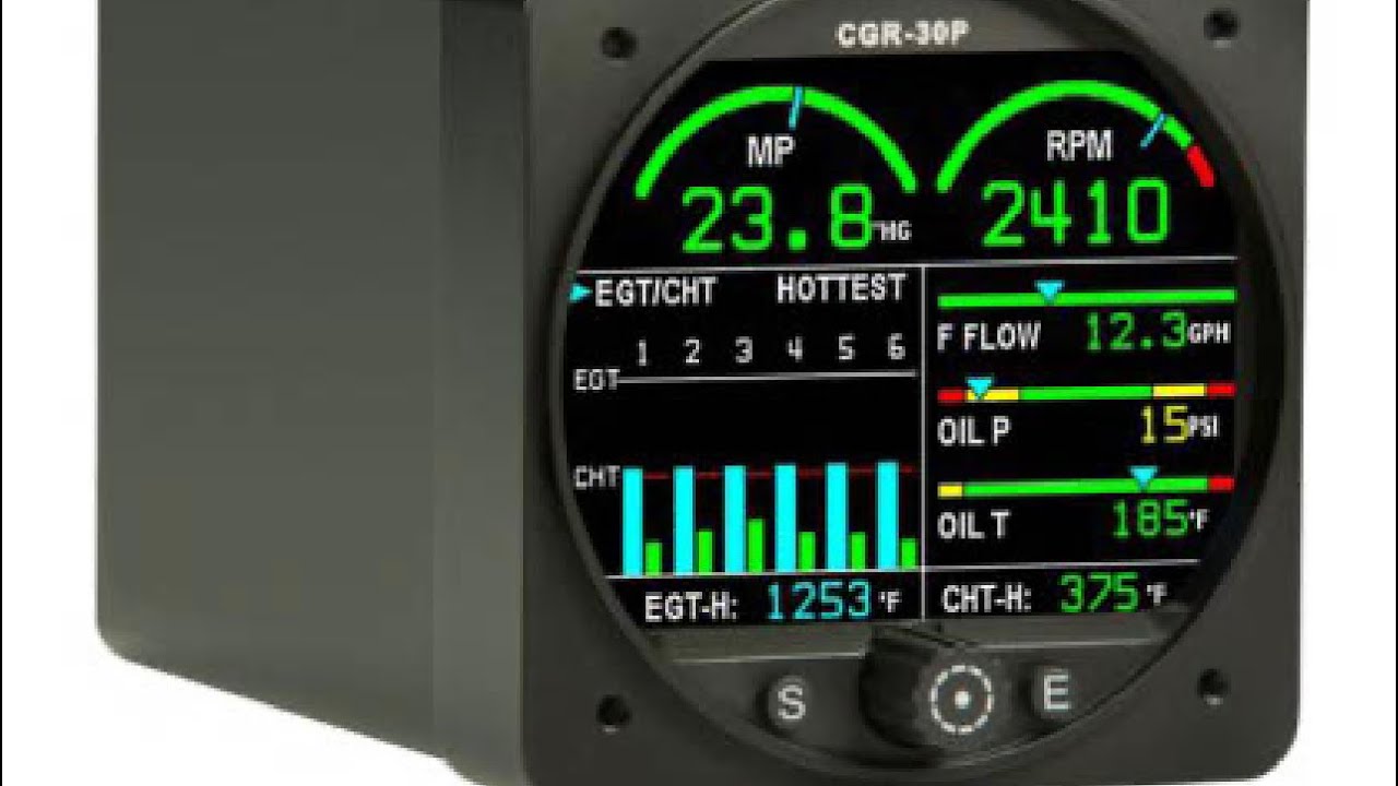 Introduction to basic use of N61651 EI-CGR-30 engine monitor