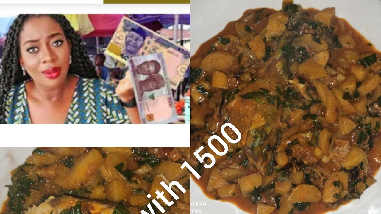 CAN #1500 FEED A FAMILY OF 4 IN LAGOS NIGERIA???Sl#SisiYemmieTv#Cookwith1500#Cook with Chioma D#