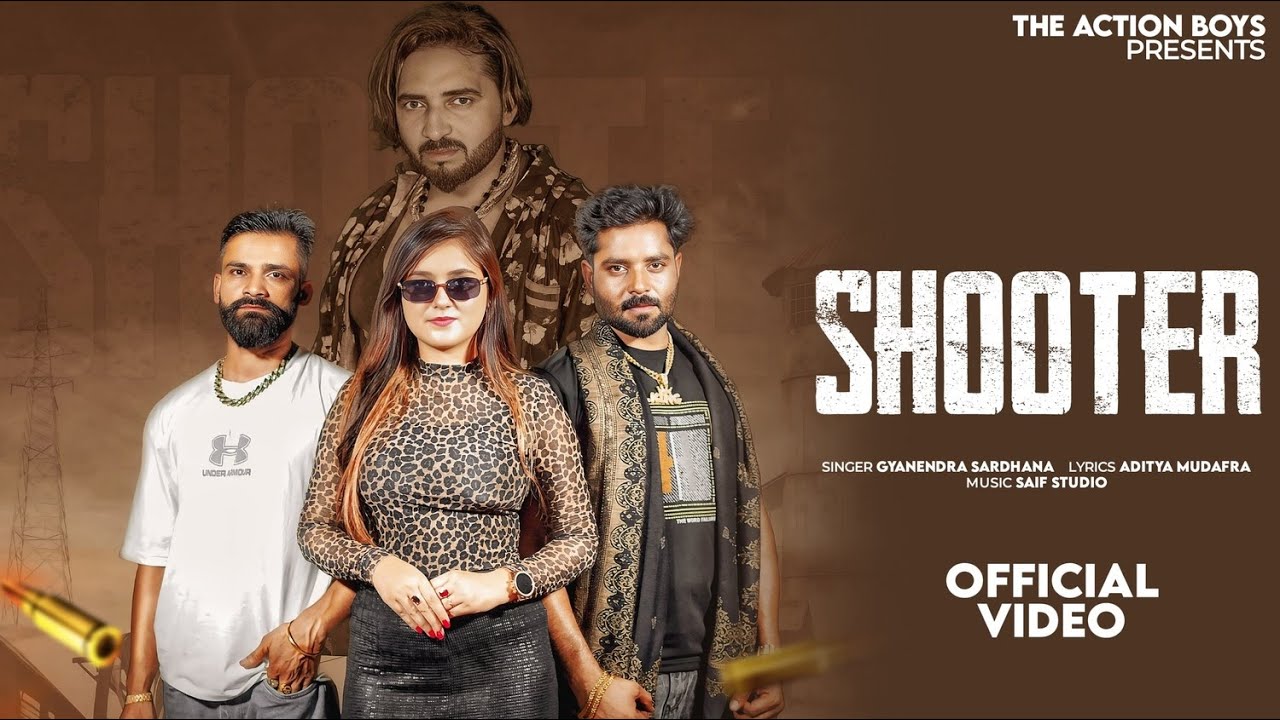 Shooter (Official Video) Shadab Choudhary | Haryanvi Song 2025 |