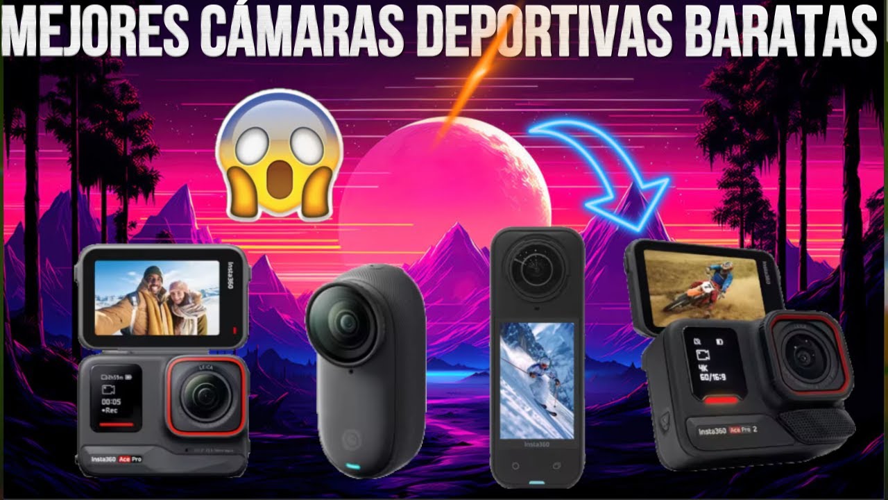 Las 4 Mejores C&Aacute;MARAS DEPORTIVAS BARATAS de 2026 🥇 | Calidad - Precio para Aventuras y Deporte😱