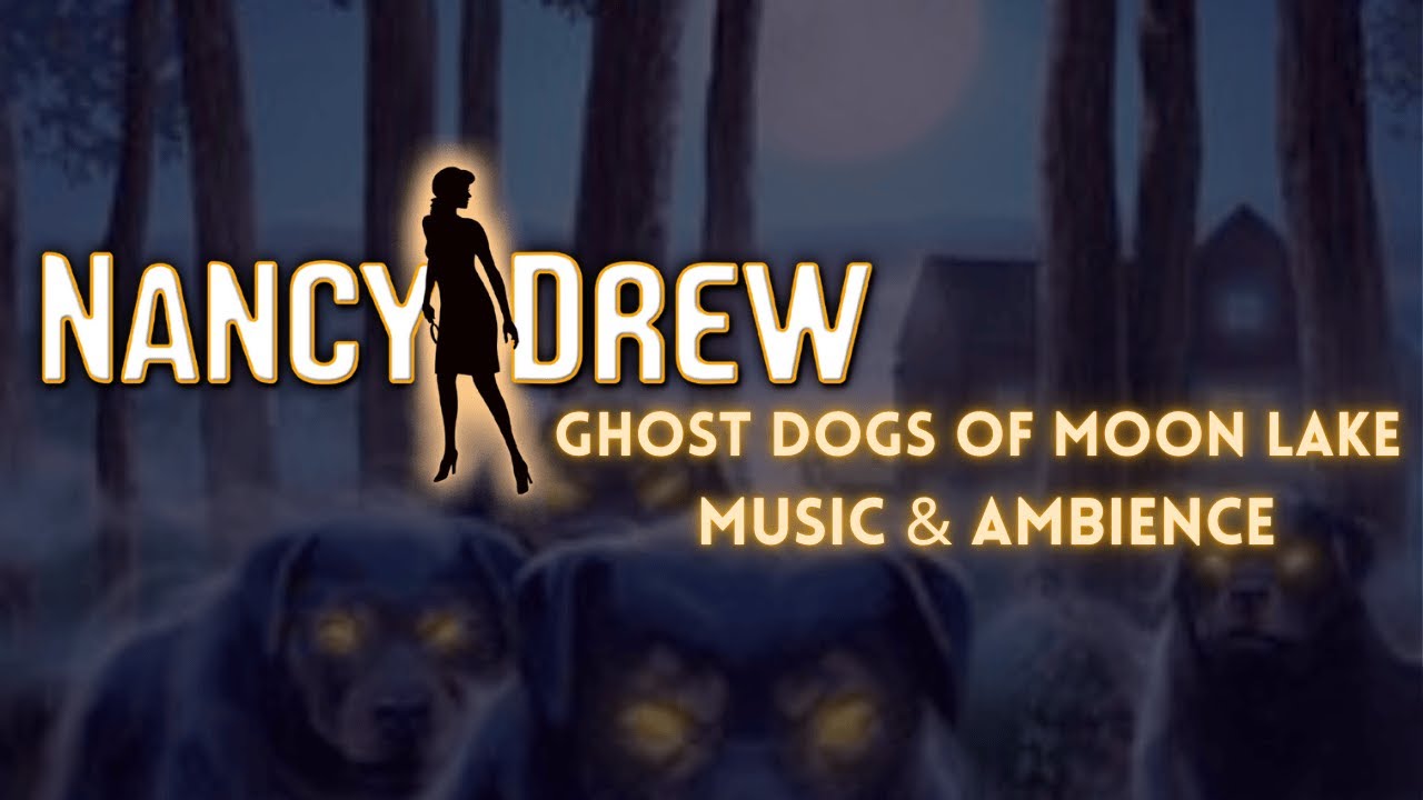 Ghost Dogs of Moon Lake Rainy Day Ambience | Cozy Nancy Drew Game Soundtrack + Rain, Birds & Thunder