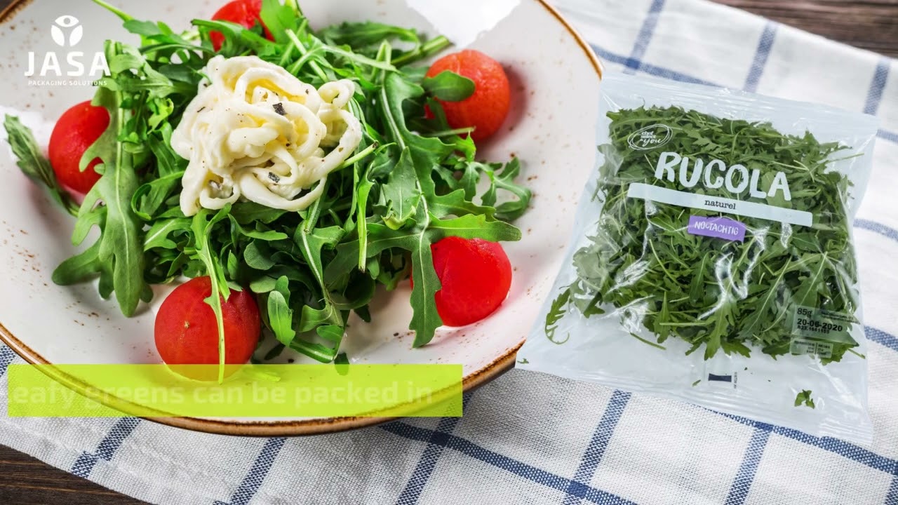 JASA Vertical packaging line for leafy greens