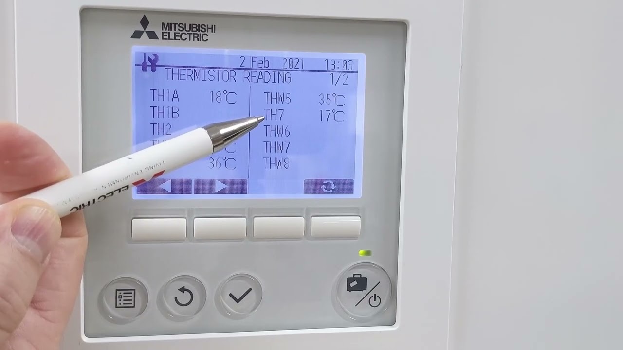 Thermistor readings