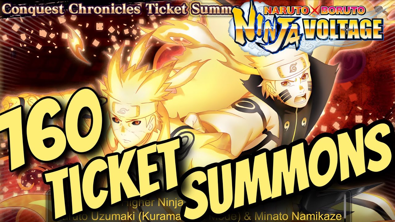 NxB NV - 160 KLM Minato & Naruto Rekit Ticket Summons!