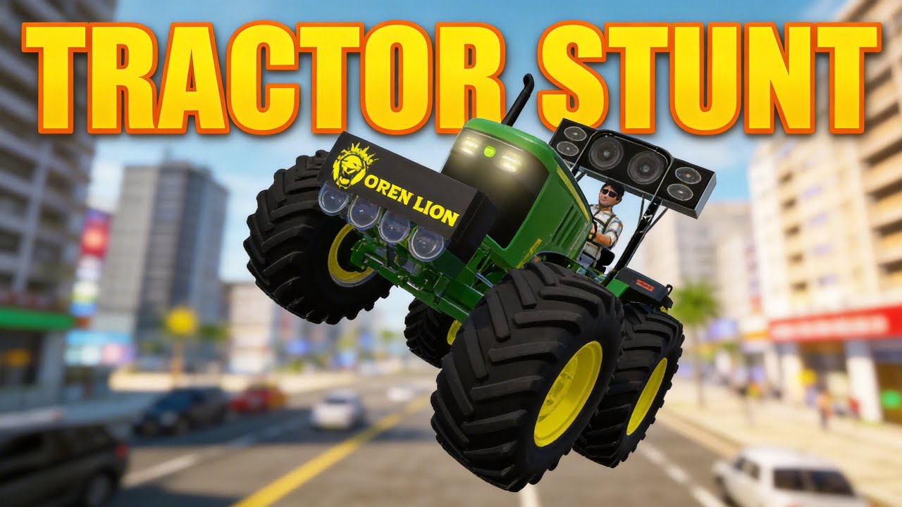 “Impossible Tractor Jump 😱 | Indian Vehicles Simulator 3D”