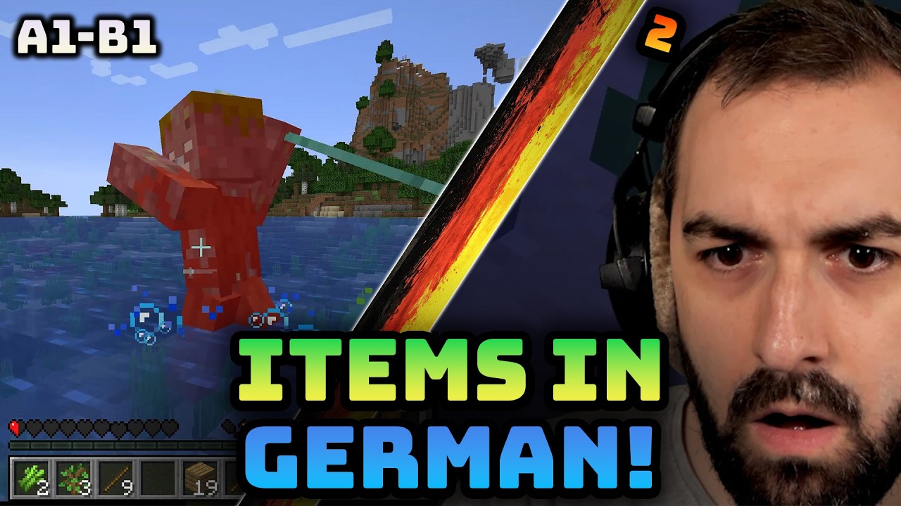 Learn German with Minecraft Items – Essential Words & Usage (A1–B1)