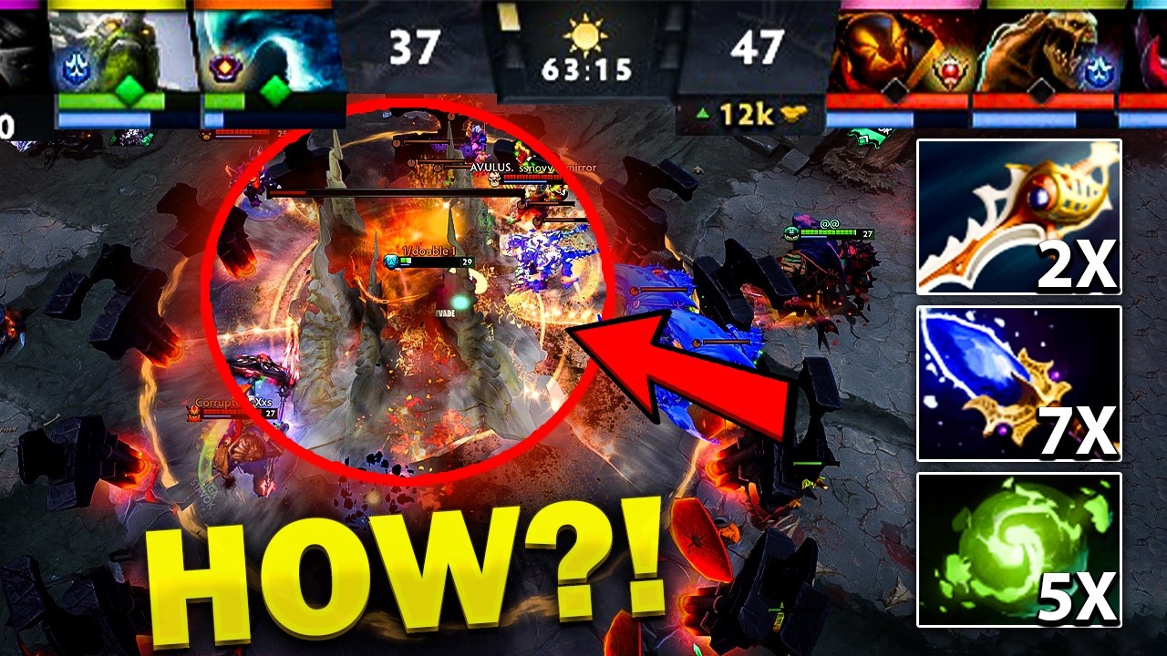 THE MOST EPIC & DIRTIEST COMEBACK IN DOTA 2 HISTORY