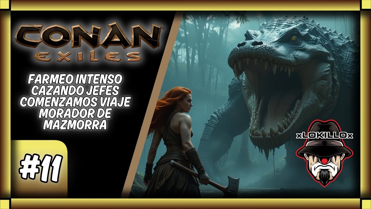 Conan Exiles 2025 #11 | FARMEO, VIAJES Y CACERIA | Gameplay Español