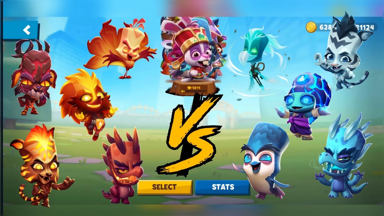 Zooba Squad All Fire Skin Vs Winter Skin Emerald Crate x6789 Unlock Trio Duo Gameplay