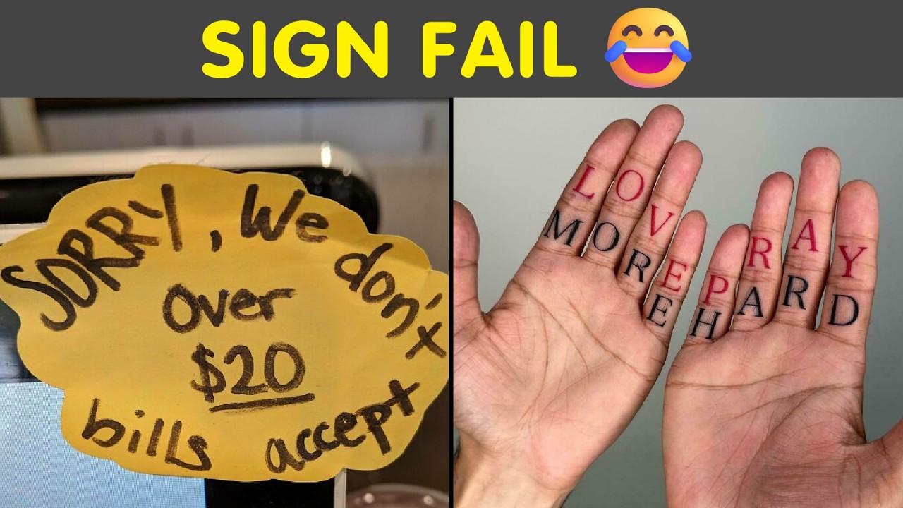 These Signs Failed So Bad It’s Comedy Gold 😂