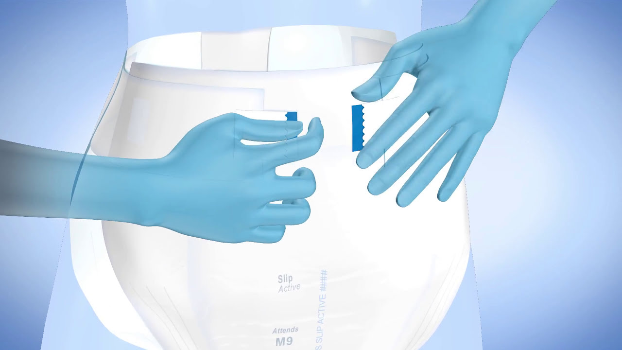 Attends Slip Active Produkt Demonstration