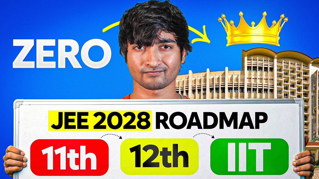 2 Year Plan to Crack IIT Bombay: JEE 2028