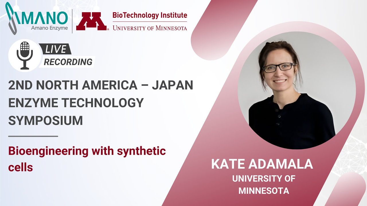 Enzyme Technology Symposium 2025 Kate Adamala (University of Minnesota)