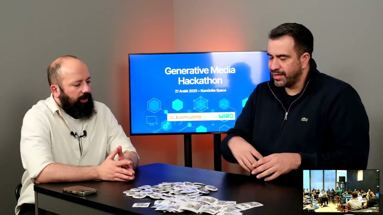 Generative Media Hackathon #1: Murat Ödemiş ile Röportaj