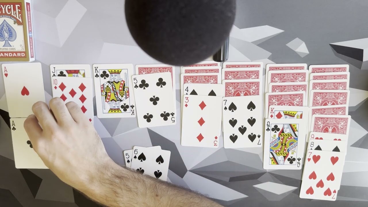 Whispered ASMR: Relaxing Solitaire
