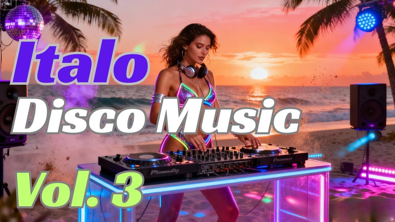 Italo & Euro Disco Mega Mix 2025 🔥 Retro Night of Neon Dreams – Full 80s Dance Party