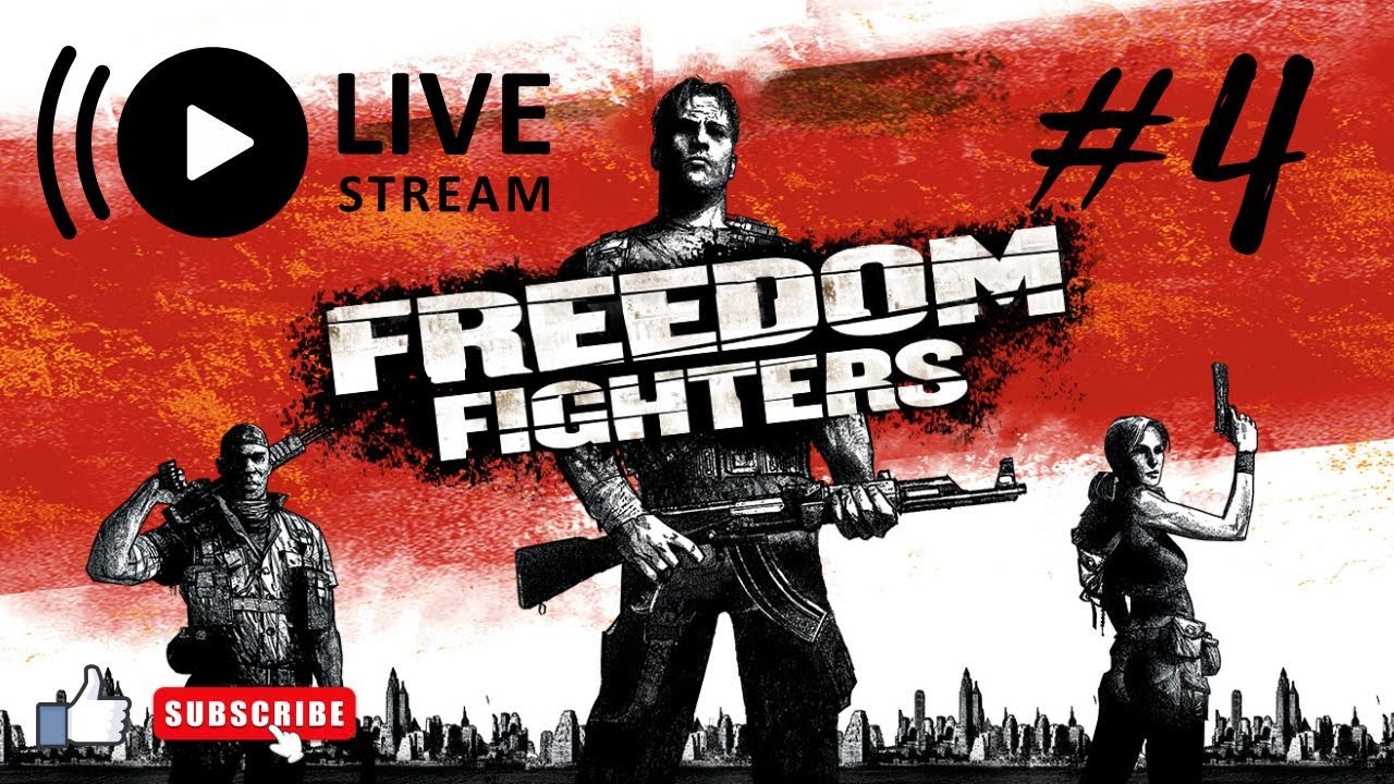 Freedom Fighters (2003) - PC Live stream #4 Ending+End Credits