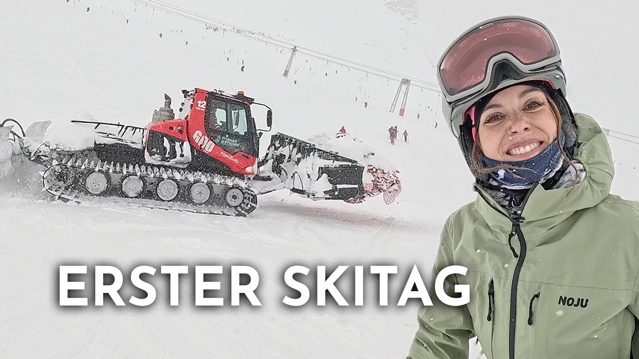 Schneemassen in den Alpen: Erster Skitag der Saison 2025/26
