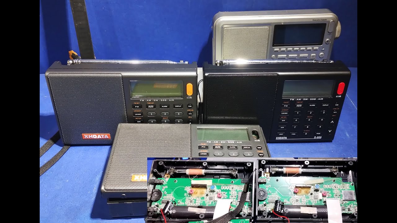 XHDATA D-808 Cinza é o Preto iguais por dentro (V100)