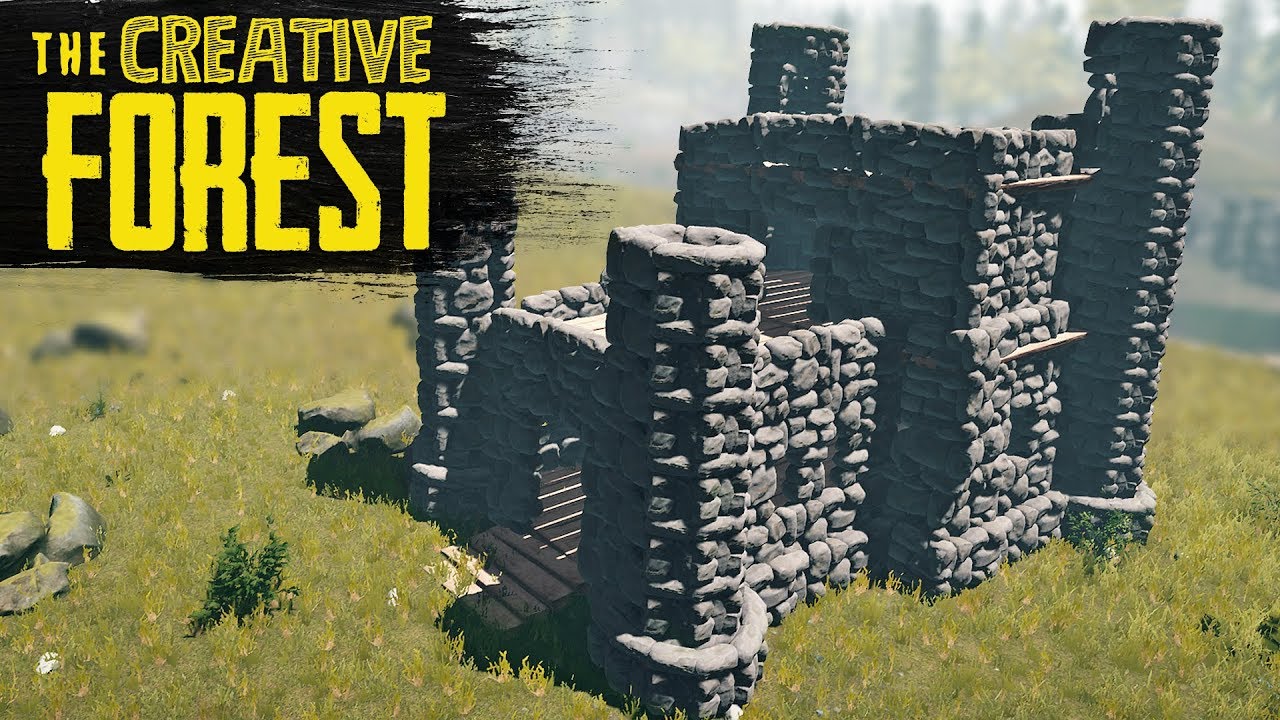 THE MINI CASTLE! The Forest Creative