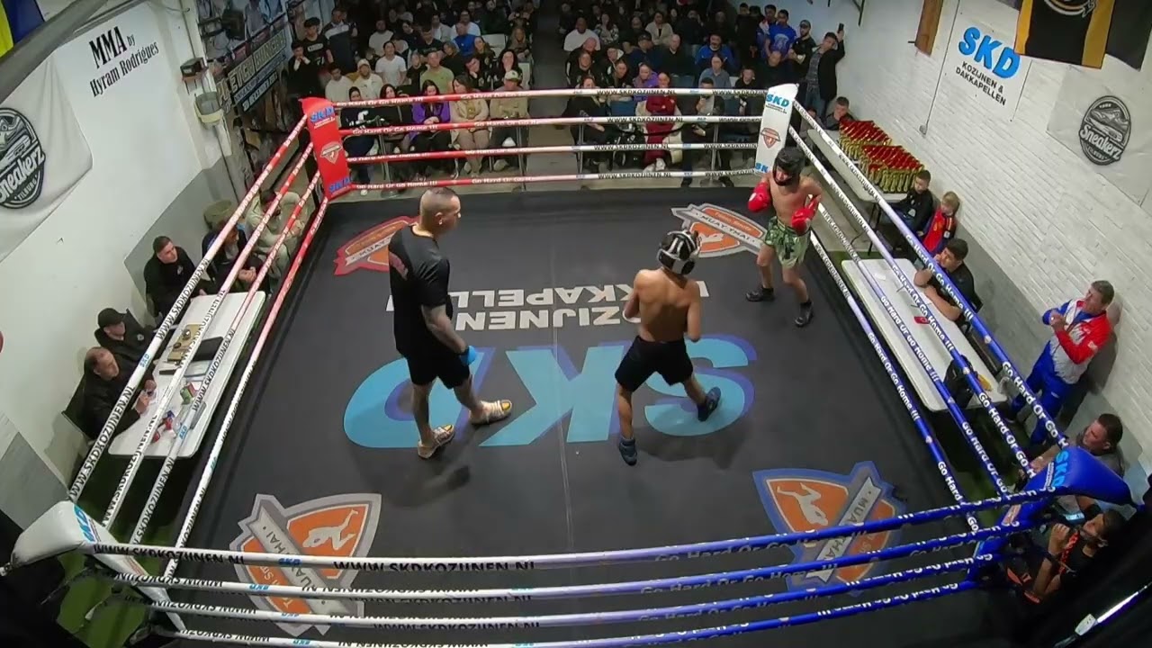 Adam El oumni vs Jaynairo  at Team Smits boxing event 2026. Full fight.